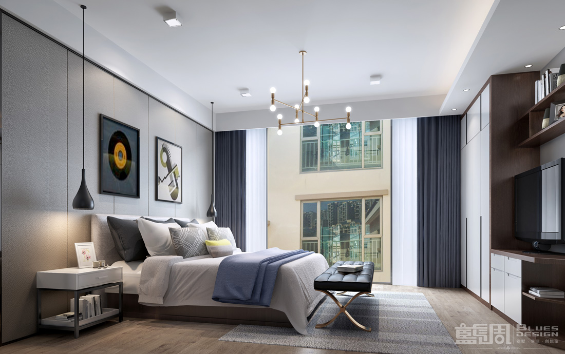 公園大地別墅設計-男孩房