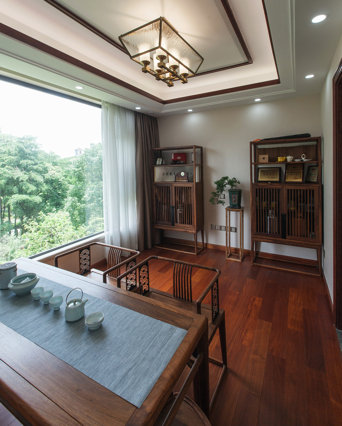 清林徑別墅裝修-茶室 別墅裝修設(shè)計-深圳藍(lán)調(diào)設(shè)計