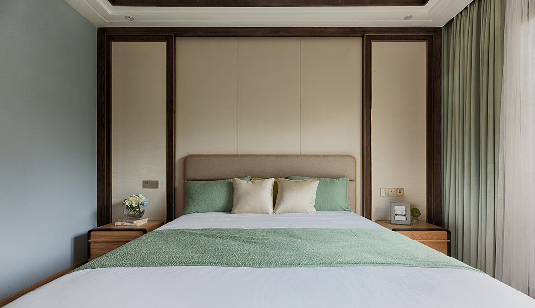 深圳公園大地聯(lián)排別墅裝修設(shè)計(jì)-客房